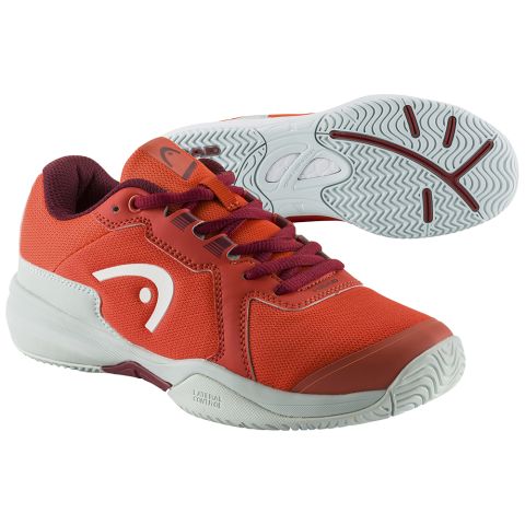 Chaussures Tennis Head Sprint 3.5 Junior Orange/Blanc