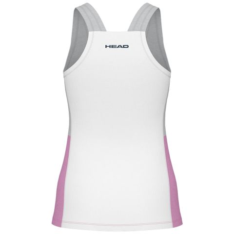 Débardeur Head Play Tech Femme Rose/Blanc