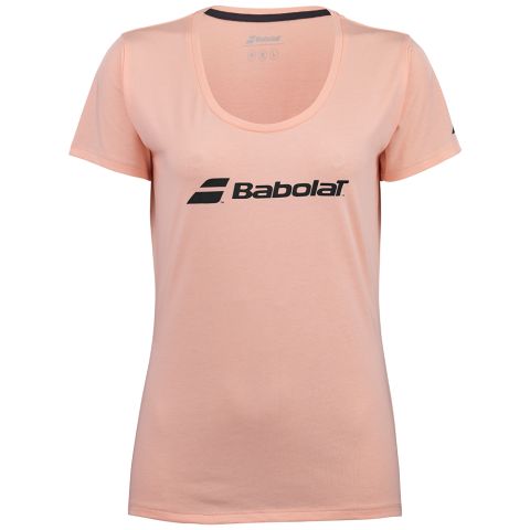 Tee-shirt Babolat Exercise 2.0 Fille Rose Pâle