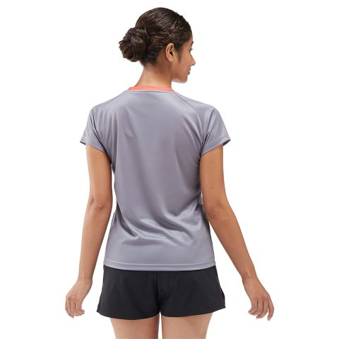 Polo Yonex Team YW0034EX Femme Gris