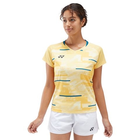 Polo Yonex Team YW0034EX Femme Jaune