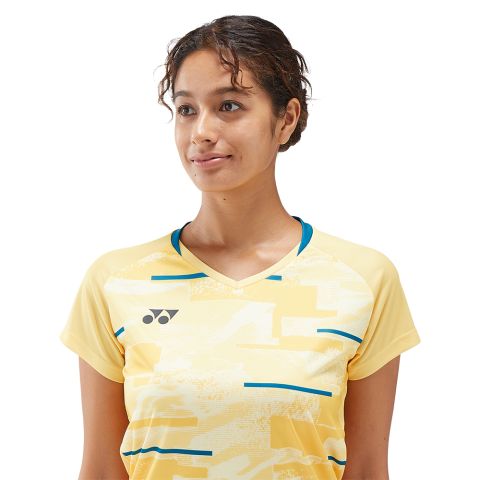 Polo Yonex Team YW0034EX Femme Jaune