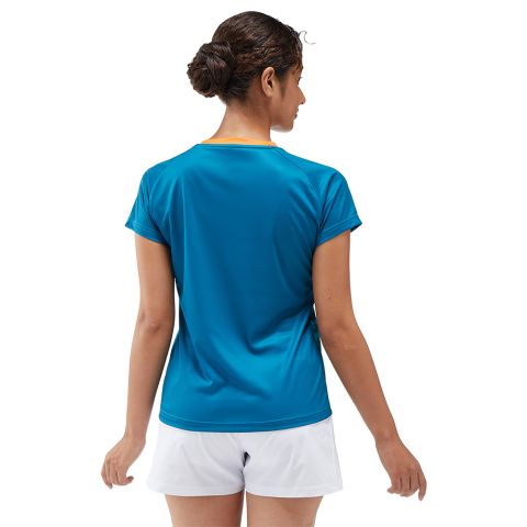 Polo Yonex Team YW0034EX Femme Bleu/Vert