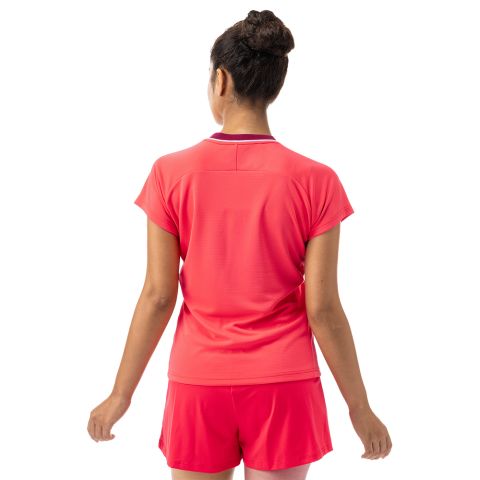 Polo Yonex Tour 20769EX Femme Rouge