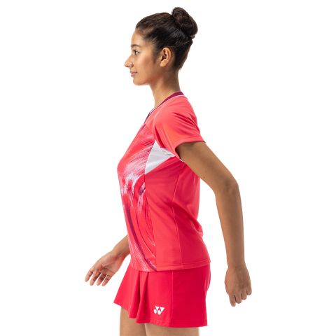 Polo Yonex Tour 20769EX Femme Rouge