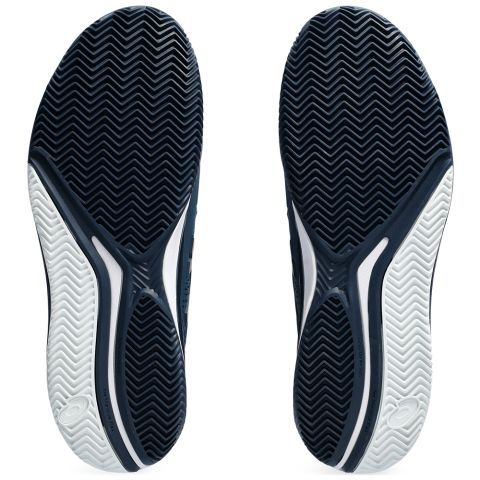 Chaussures Tennis Asics Gel Resolution 9 Terre Battue Homme Bleu/Or