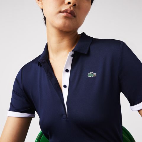 Polo Lacoste PF5179 Femme Bleu Marine