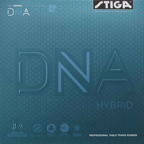 Revêtement Stiga DNA Hybrid M Rouge