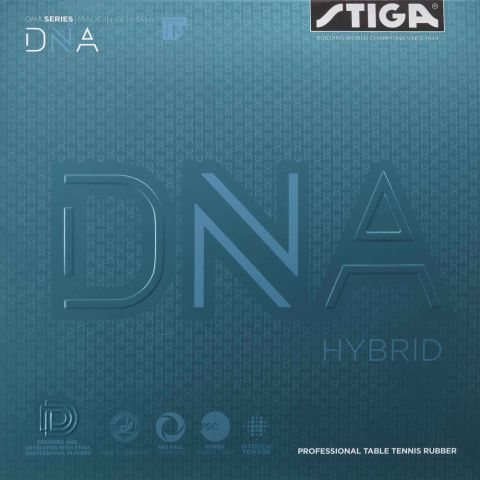 Revêtement Stiga DNA Hybrid M Noir