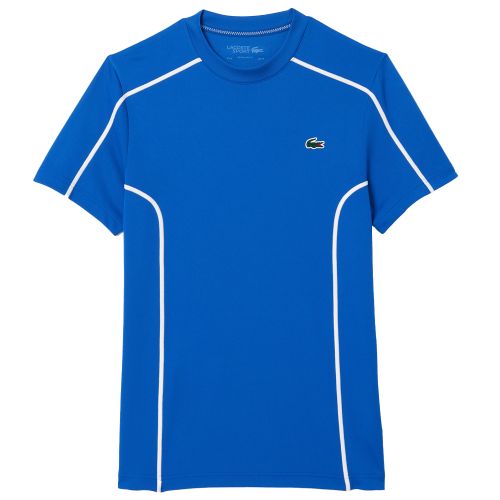 Blue lacoste shirt discount