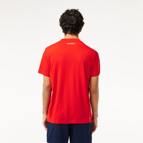 Tee-shirt Lacoste TH7545 Homme Rouge