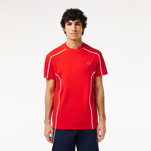 Tee-shirt Lacoste TH7545 Homme Rouge