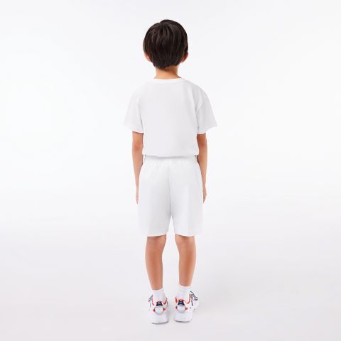 Short Lacoste GJ9820 Junior Blanc