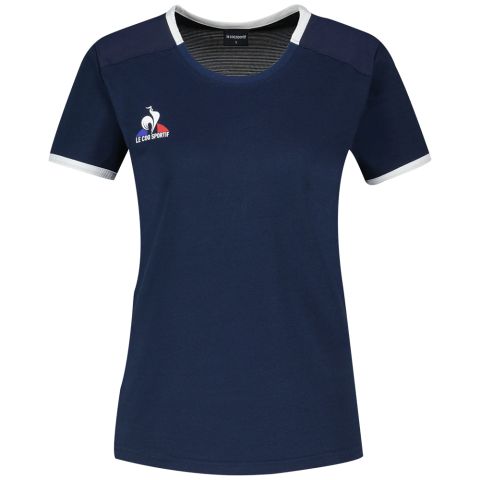 Tee-shirt Le Coq Sportif N°2 Femme Bleu
