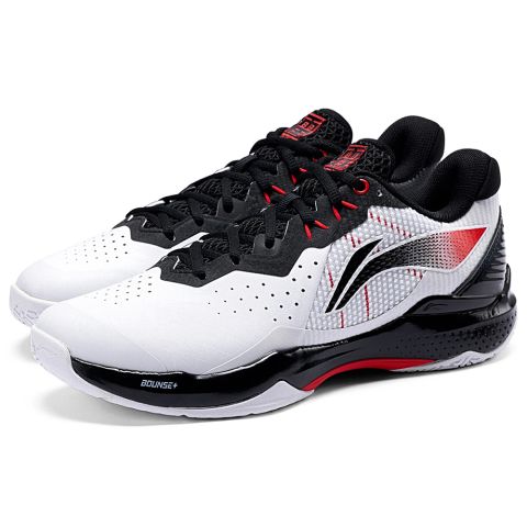 Chaussures Badminton Li-Ning Thunder Homme Blanc/Noir