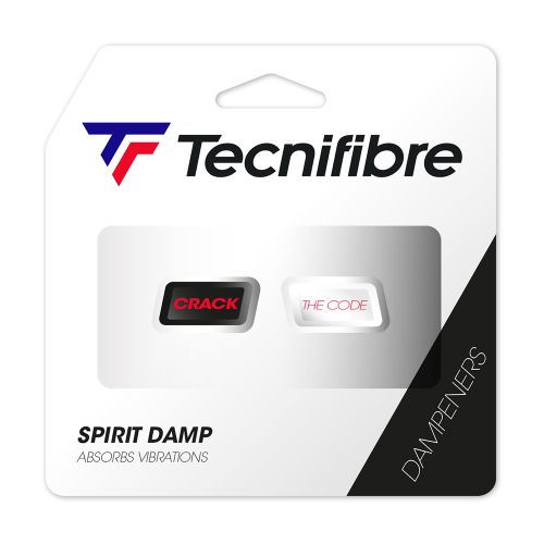  Antivibrateurs Tecnifibre Spirit Neon x2Noir Blanc