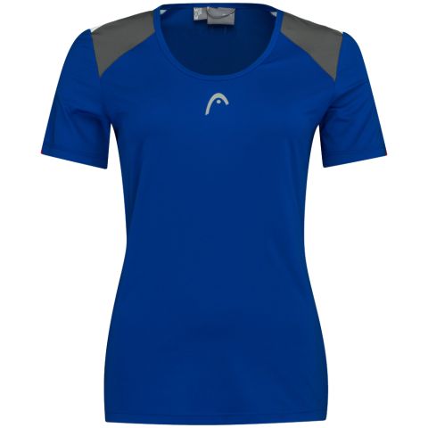 Tee-shirt Head Club Tech 22 Femme Bleu Foncé