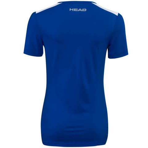 Tee-shirt Head Club Tech 22 Femme Bleu Foncé