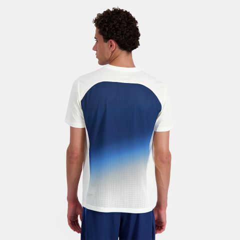 Tee-shirt Le Coq Sportif Perf N°1 Homme Bleu Olympique