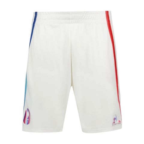 Short Le Coq Sportif France Olympique N°1 Homme Blanc