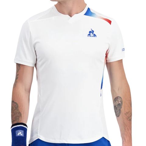 Tee-shirt Le Coq Sportif Pro N°1 Homme Blanc