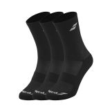 Chaussettes Babolat Hautes x3 Noir