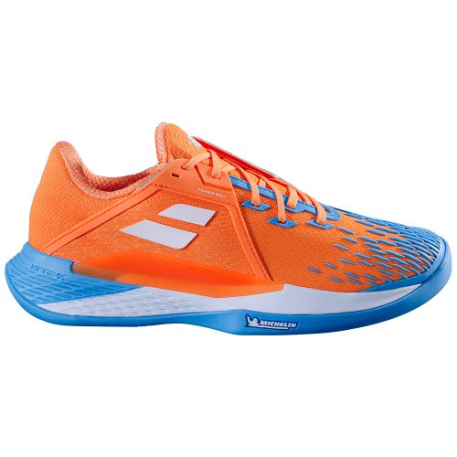 Chaussures Tennis Babolat Propulse Fury 3 Clay Homme Orange/Bleu