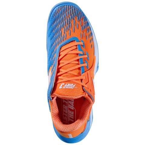 Chaussures Tennis Babolat Propulse Fury 3 Clay Homme Orange/Bleu