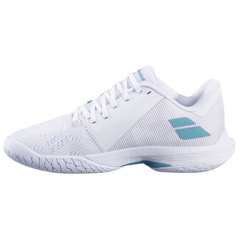 Chaussures Tennis Babolat Jet Tere 2 Femme Blanc/Bleu