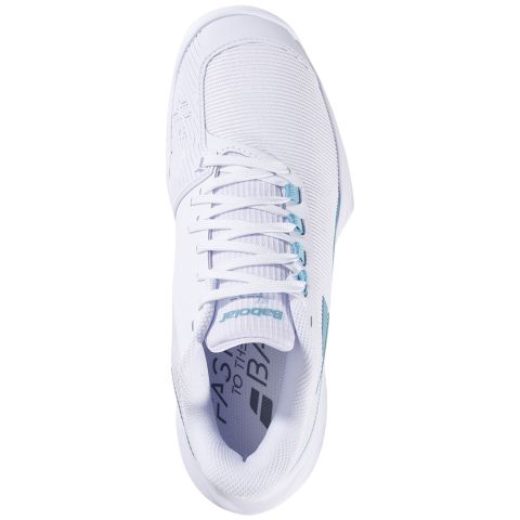 Chaussures Tennis Babolat Jet Tere 2 Femme Blanc/Bleu