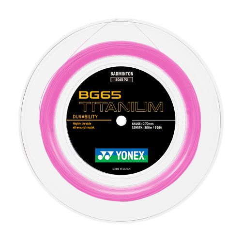 Bobine Yonex BG 65 Ti Rose