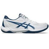 Chaussures Badminton Asics Gel Rocket 12 Homme Blanc/Bleu