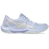 Chaussures Badminton Asics Gel Rocket 12 Femme Bleu Clair
