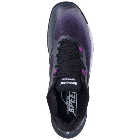 Chaussures Badminton Babolat Shadow Tour 5 Homme Noir/Violet