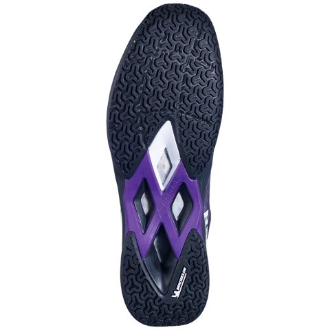 Chaussures Badminton Babolat Shadow Tour 5 Homme Noir/Violet