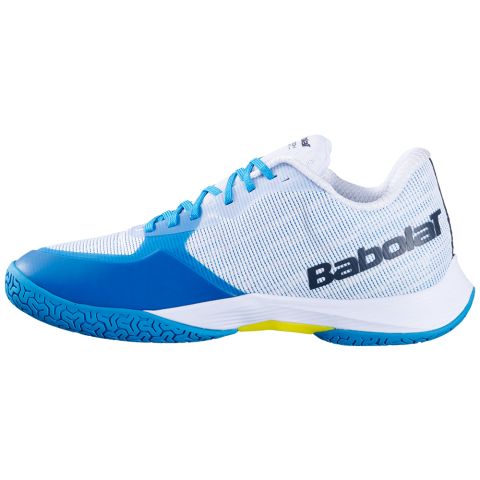 Chaussures Badminton Babolat Shadow Spirit 2 Homme Blanc/Bleu