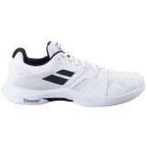 Chaussures Badminton Babolat Shadow Team 2 Homme Blanc