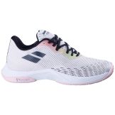 Chaussures Badminton Babolat Shadow Spirit 2 Femme Blanc