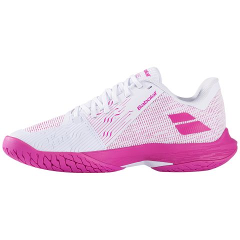 Chaussures Tennis Babolat Jet Tere 2 Femme Blanc/Fandango Pink