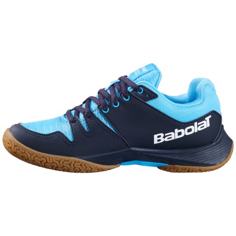 Chaussures Badminton Babolat Shadow Team 2 Junior Noir/Bleu