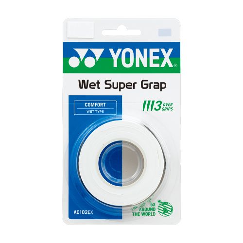 Surgrips Yonex AC102 x3 Blanc