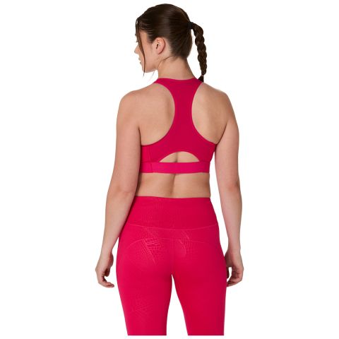 Brassière Asics Game Compression Femme Rose