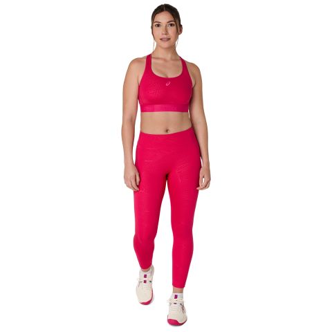 Brassière Asics Game Compression Femme Rose