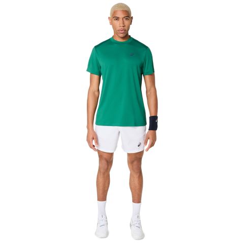 Tee-shirt Asics Court SS Top Homme 25 Vert