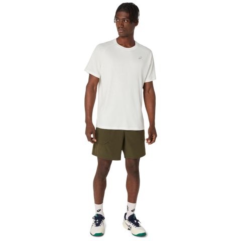 Tee-shirt Asics Game All Over Print SS Homme Cream