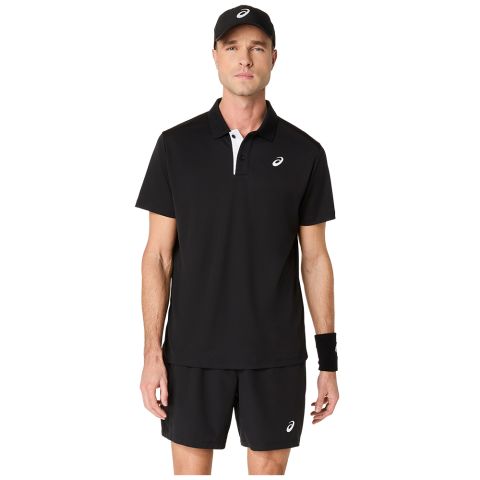 Polo Asics Court Homme 25 Noir
