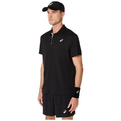 Polo Asics Court Homme 25 Noir