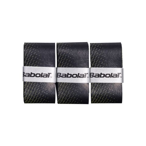 Surgrips Babolat VS Original Noir/Jaune Fluo x3