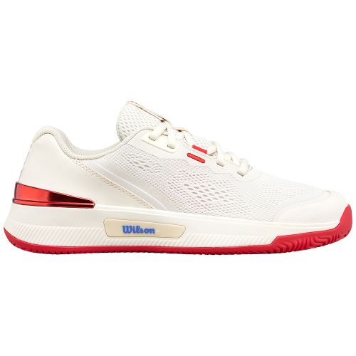 Chaussures Tennis Wilson Intrigue Pro Femme Tofu/Red