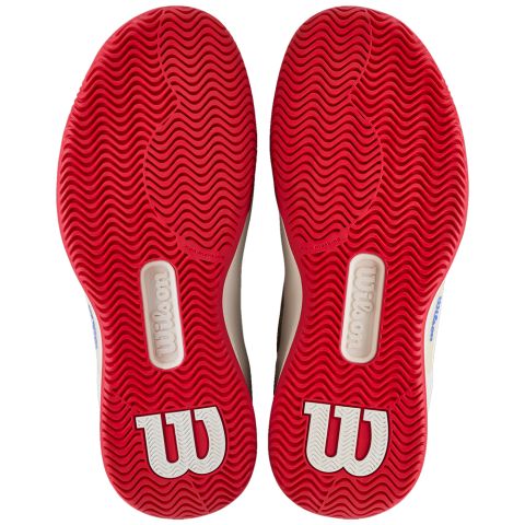 Chaussures Tennis Wilson Intrigue Pro Femme Tofu/Red